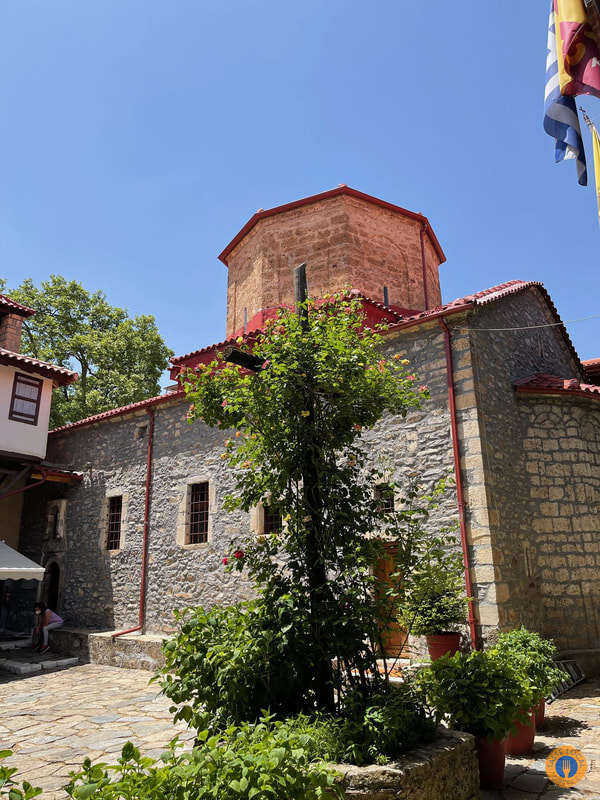 Lake Doxa - Walk in the Alps of Corinthia by George, our Gastronomic correspondent from “Taste Local Greece” - Gastronomy Tours At the church 2 3 - Gastronomy Tours